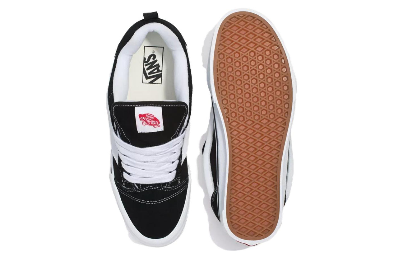 Vans Knu Skool 'Black White' VN0009QC6BT Schuhe | Vans Outlet AT